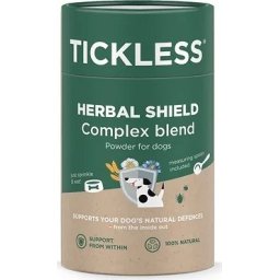 Tickless HerbalShield természetes kullancs elleni védelem komplex por kutyáknak 100 g