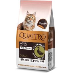 Quattro Cat GF Collagen Adult Indoor Duck 7kg