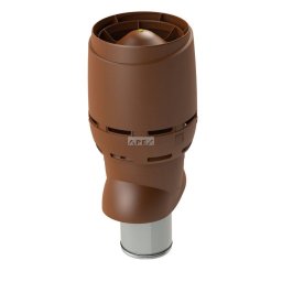 VILPE 200P/IS/500 FLOW XL tetőszellőző - Téglavörös
