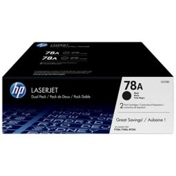 CE278AD Lzertoner LaserJet P1566, P1606 nyomtatkhoz, HP 78A, fekete, 2*2,1k