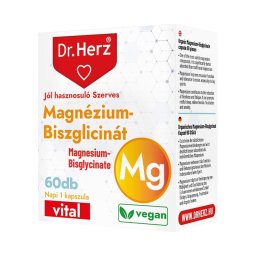 Dr. Herz Magnézium-biszglicinát kapszula 60x
