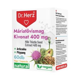 Dr. Herz Máriatövismag kivonat 400 mg kapszula 60x