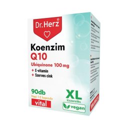 Dr. Herz Koenzim Q10 Ubiquinone 100 mg kapszula 90x