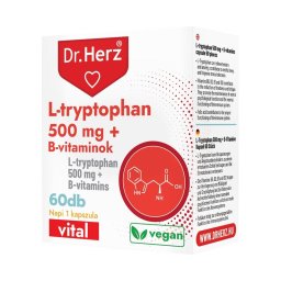 Dr. Herz L-tryptophan 500 mg + B-vitaminok kapszula 60x