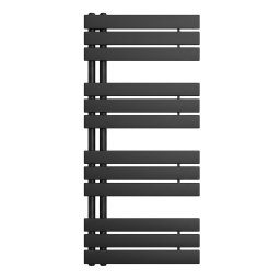 Solaro Design törölközőszárító radiátor 1200x500 mm fekete