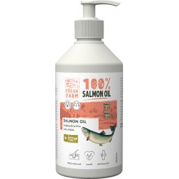 Fresh Farm 100% tiszta norvég lazacolaj kutyáknak és macskáknak 500 ml