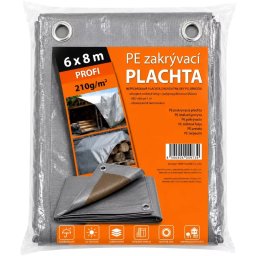 Takaróponyva 6×8m | Szürke | 210 g/m