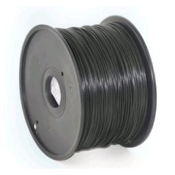 GEMBIRD 3D nyomtatószál (izzószál) PLA, 1,75 mm, 1 kg, fekete