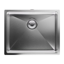 Klarstein TitanSteel Konyhai mosogató 45 x 55 cm (H x Sz) rozsda-, karc-, és hőálló felülettel (SIK1-TitanSteel-5040)