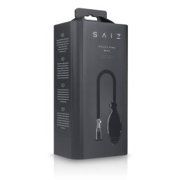 Saiz Basic - klitorisz pumpa, csiklóizgató (átlátszó-fekete)