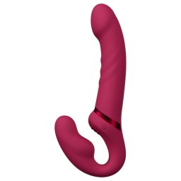 LOVENSE Lapis - felcsatolható vibrátor pánt nélkül (piros)