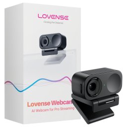 Lovense Webcam 2 - AI webkamera streaminghez (fekete)