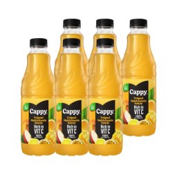 Cappy Tropical Multivitamin vegyes gyümölcsnektár trópusi ízzel és hozzáadott vitaminokkal (6x1 liter)