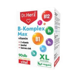 Dr. Herz B-komplex Max kapszula 90x