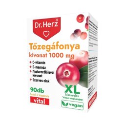 Dr. Herz Tőzegáfonya kivonat 1000 mg kapszula 90x