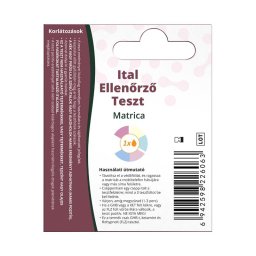 Whitelab ital ellenőrző teszt matrica 3x