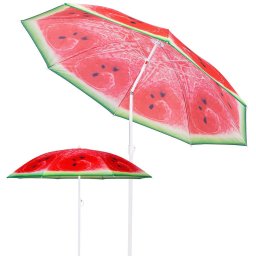 Strand kerti napernyő állítható, 150cm, dönthető, görögdinnye