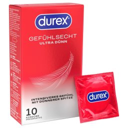 Durex - ultra vékony óvszer (10 db)