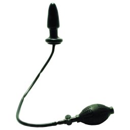 Seven Creations Fanny Hill's - felfújható vibráló anál plug (fekete)