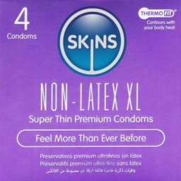 Skins vszer latexmentes, ultra vkony, 57 mm XL 4 darabos csomag
