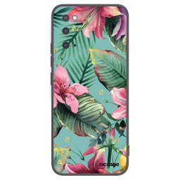 Fekete szilikon tok az alábbi mobiltelefonokra Samsung Galaxy S20 G980F - Hawaii