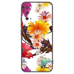 Fekete szilikon tok az alábbi mobiltelefonokra Samsung Galaxy S20 G980F - Meadow