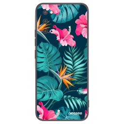Fekete szilikon tok az alábbi mobiltelefonokra Samsung Galaxy S20 G980F - Pink Monstera