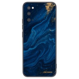 Fekete szilikon tok az alábbi mobiltelefonokra Samsung Galaxy S20 G980F - Blue