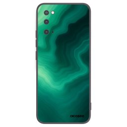 Fekete szilikon tok az alábbi mobiltelefonokra Samsung Galaxy S20 G980F - Malachite
