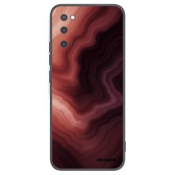 Fekete szilikon tok az alábbi mobiltelefonokra Samsung Galaxy S20 G980F - Rouge