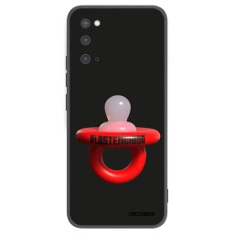 Fekete szilikon tok az alábbi mobiltelefonokra Samsung Galaxy S20 G980F - Le Dudel
