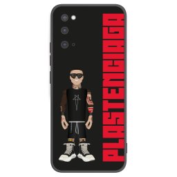 Fekete szilikon tok az alábbi mobiltelefonokra Samsung Galaxy S20 G980F - Tomáš Rajchl