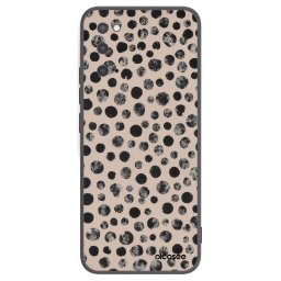 Fekete szilikon tok az alábbi mobiltelefonokra Samsung Galaxy S20 G980F - Dots