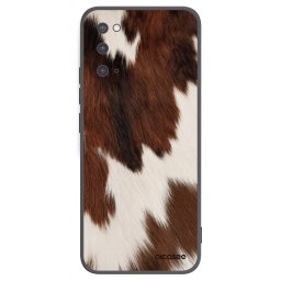 Fekete szilikon tok az alábbi mobiltelefonokra Samsung Galaxy S20 G980F - Rustica
