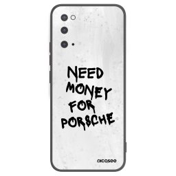 Fekete szilikon tok az alábbi mobiltelefonokra Samsung Galaxy S20 G980F - White Dollar