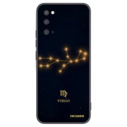Fekete szilikon tok az alábbi mobiltelefonokra Samsung Galaxy S20 G980F - VIRGO