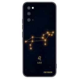 Fekete szilikon tok az alábbi mobiltelefonokra Samsung Galaxy S20 G980F - LEO