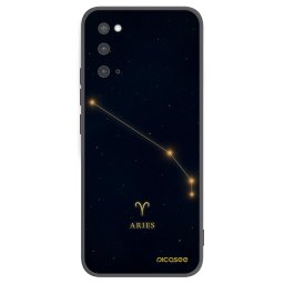Fekete szilikon tok az alábbi mobiltelefonokra Samsung Galaxy S20 G980F - ARIES