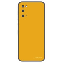 Fekete szilikon tok az alábbi mobiltelefonokra Samsung Galaxy S20 G980F - Sun