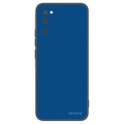 Fekete szilikon tok az alábbi mobiltelefonokra Samsung Galaxy S20 G980F - Navy Blue