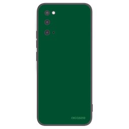 Fekete szilikon tok az alábbi mobiltelefonokra Samsung Galaxy S20 G980F - Green Gleam