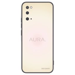Fekete szilikon tok az alábbi mobiltelefonokra Samsung Galaxy S20 G980F - Aura
