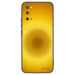 Fekete szilikon tok az alábbi mobiltelefonokra Samsung Galaxy S20 G980F - Solar Pulse