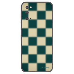 Fekete szilikon tok az alábbi mobiltelefonokra Samsung Galaxy S20 G980F - Shadow Chess