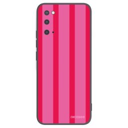 Fekete szilikon tok az alábbi mobiltelefonokra Samsung Galaxy S20 G980F - Hot tropic