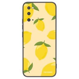 Fekete szilikon tok az alábbi mobiltelefonokra Samsung Galaxy S20 G980F - Limoncella