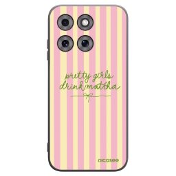 Fekete szilikon tok az alábbi mobiltelefonokra Motorola Moto G77 - Pretty matcha