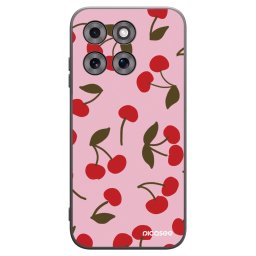 Fekete szilikon tok az alábbi mobiltelefonokra Motorola Moto G77 - Cherry