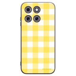 Fekete szilikon tok az alábbi mobiltelefonokra Motorola Moto G77 - Gride lemon