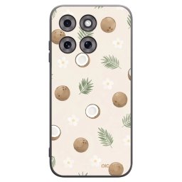 Fekete szilikon tok az alábbi mobiltelefonokra Motorola Moto G77 - Coconut Breeze